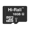  Зображення Карта пам`ятi MicroSDHC 16GB UHS-I Class 10 Hi-Rali (HI-16GBSD10U1-00) 